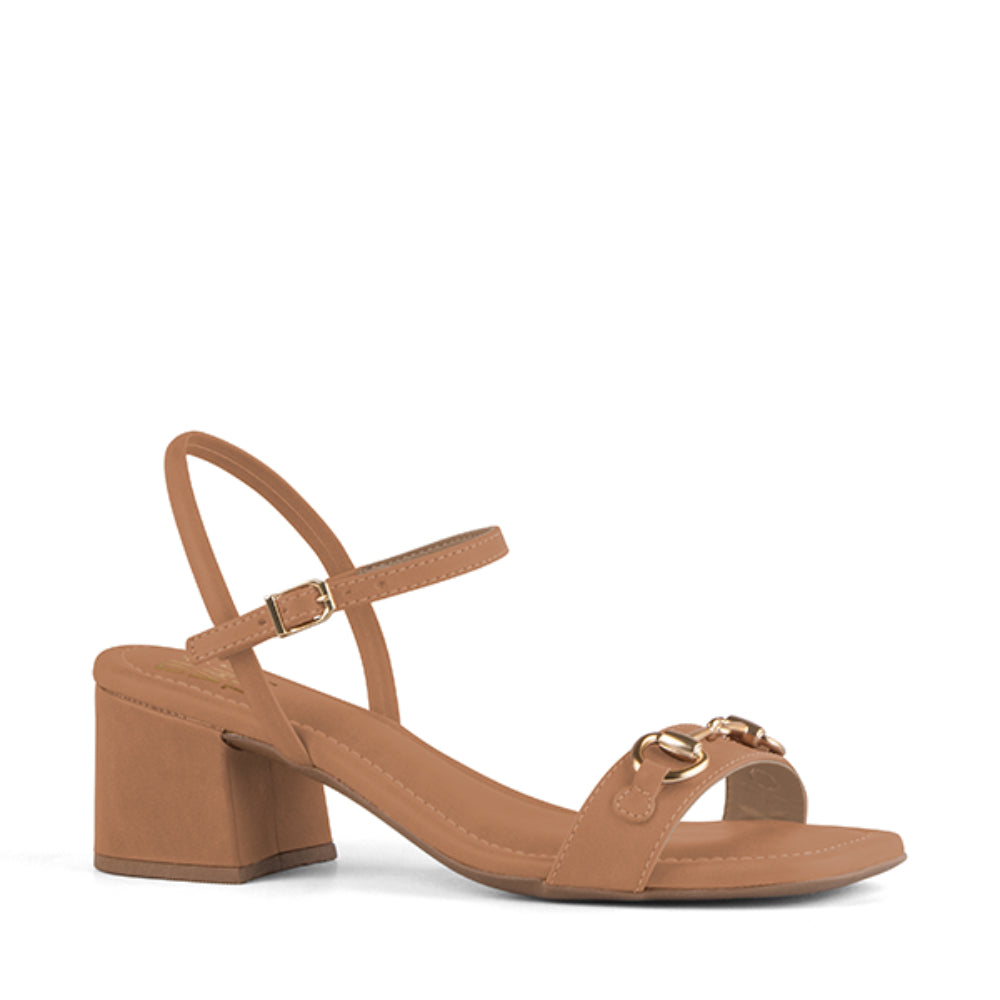 Sandalia camel